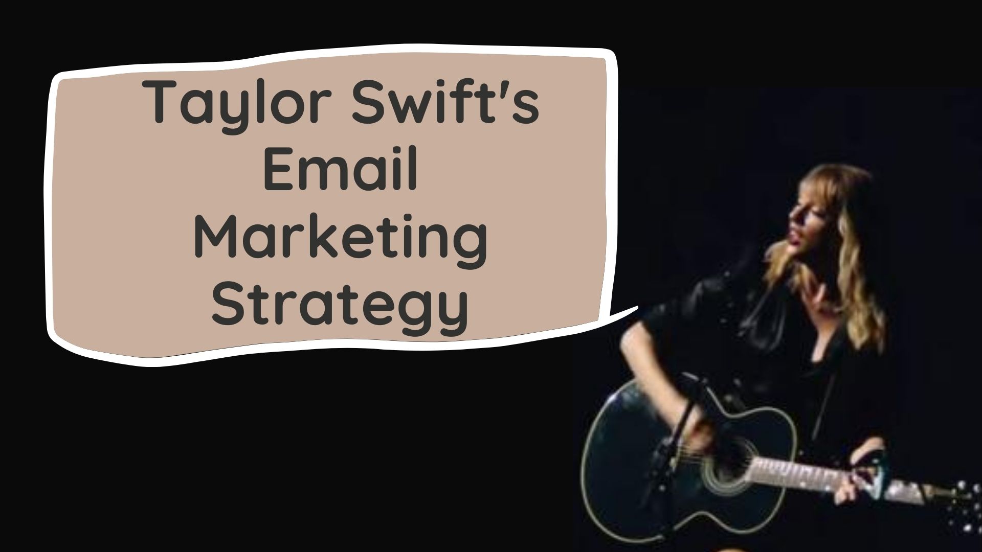How Taylor Swift uses Email Marketing to promote her music