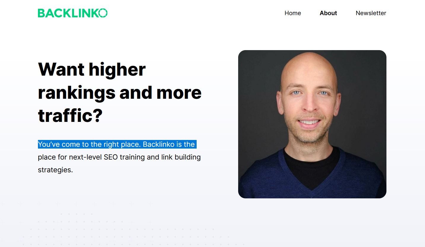 website technology tools used to build backlinko blog
