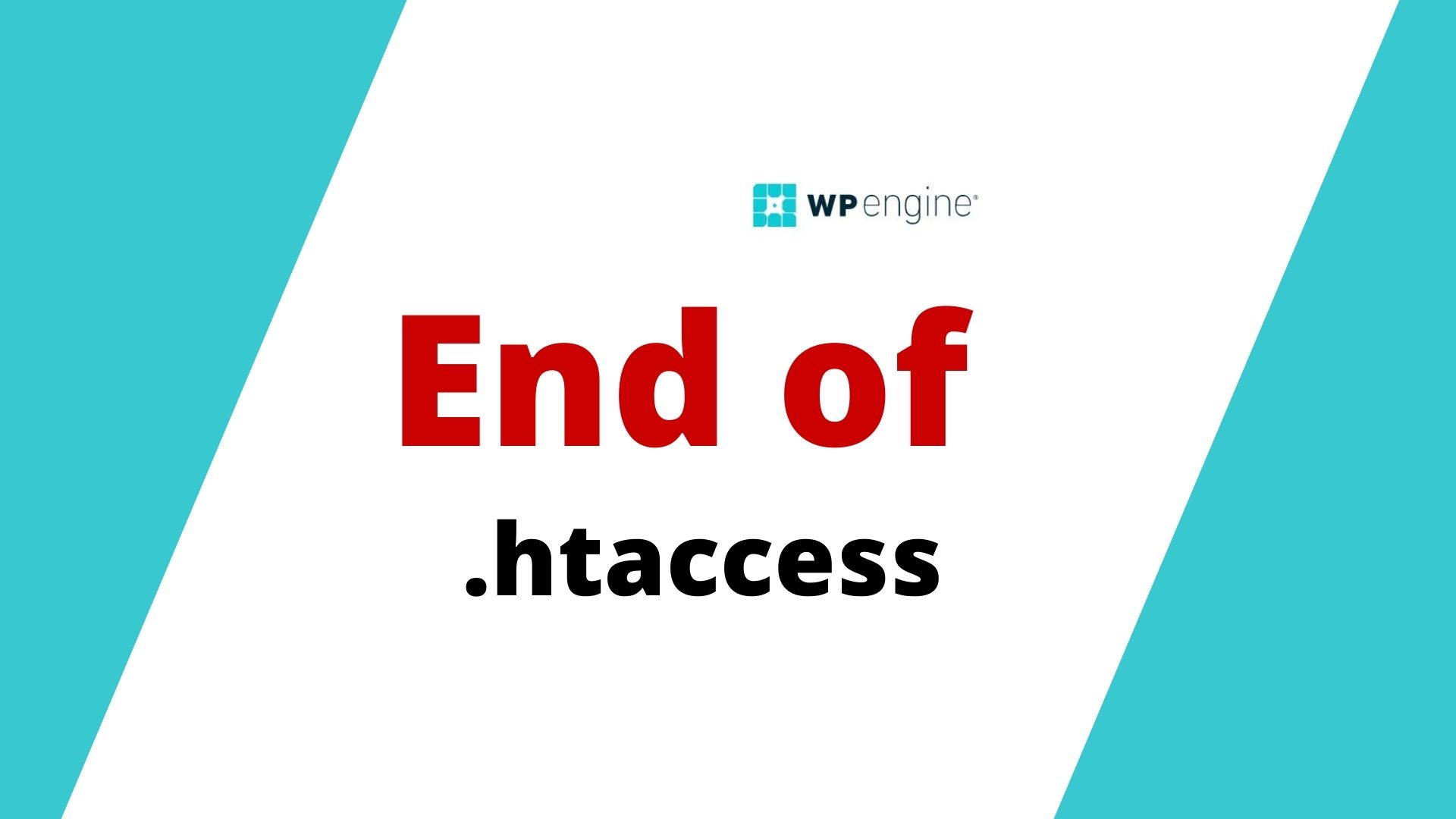 WP Engine .htaccess deprecation and alternatives
